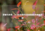 荣耀与传奇，2014年世界杯冠军德国队的巅峰之路