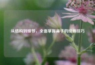 从结构到细节，全面掌握鼻子的绘画技巧