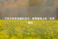  下饺子的水花都比这大：体育赛场上的“无声”尴尬