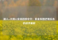 湖人vs太阳G2全场回放中文：紫金军团逆境反击的战术解析
