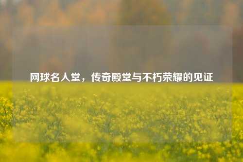 网球名人堂,传奇殿堂与不朽荣耀的见证