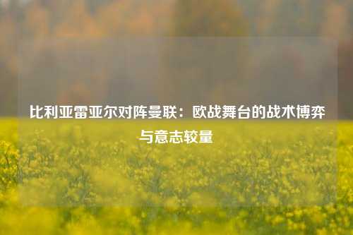 比利亚雷亚尔对阵曼联：欧战舞台的战术博弈与意志较量